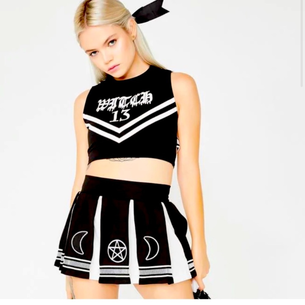 Dollskill cheerleader Halloween costume